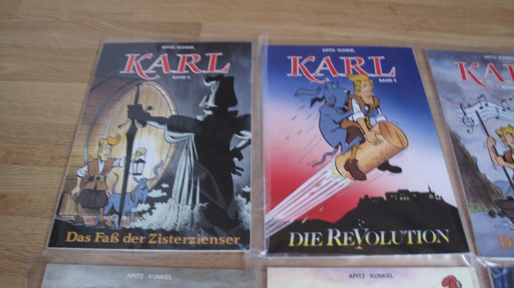 Fumetti: Karl / Sammlung 7 Comics & 1 Buch – Usato da Berg TG venduto da Volker-Kampfgarten 2