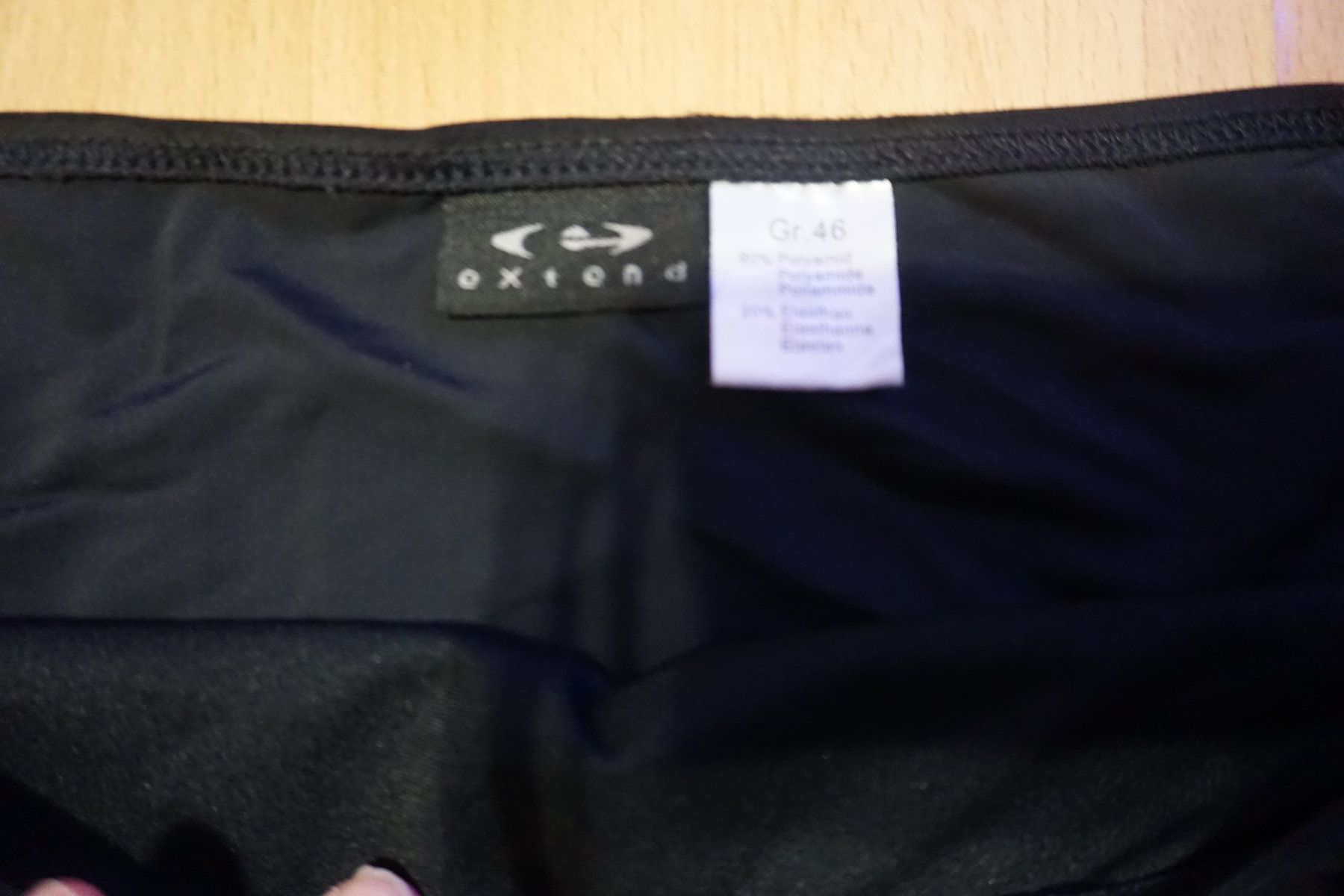 Costumi da bagno & Bikini: Schwarze Badehose/Badeshorts, Extend, Gr. 46 – Usato da Zürich venduto da einalemjena 2