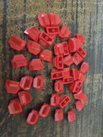 lego 47458 lot de 40 pièces Red Slope, Curved 1 x 2 x 2/3