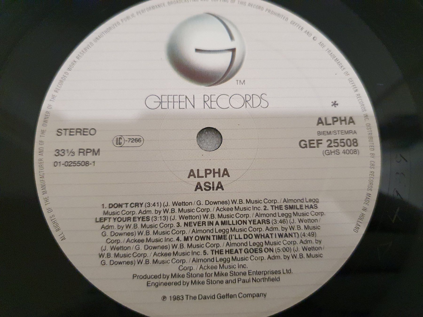 Dischi in vinile: Asia – Alpha – Usato da Uster venduto da Vinyl-Leidenschaft 5