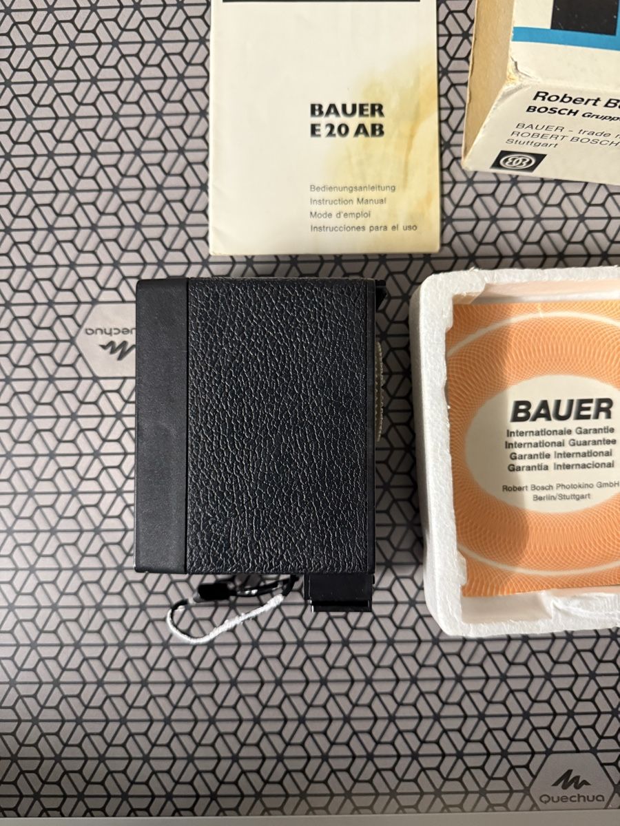 Flash: Bauer E 20 AB Kamerablitzgerät - Vintage, ungetestet – Difettoso da Basel venduto da Gamebeard 5