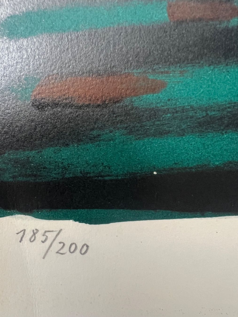 Grafica & Litografie: Max Hunziker, handsigniert, nummeriert – Usato da Rain venduto da Pic-Ass 3