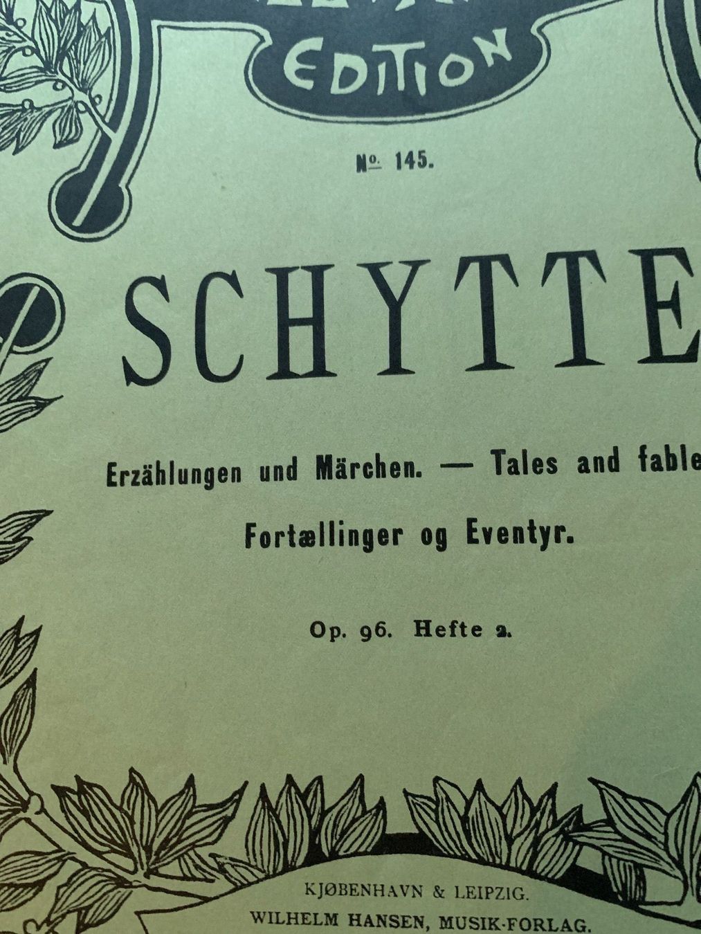 Bücher: Klaviernoten Schytte – Gebraucht aus Oberweningen von Ardnas89 1