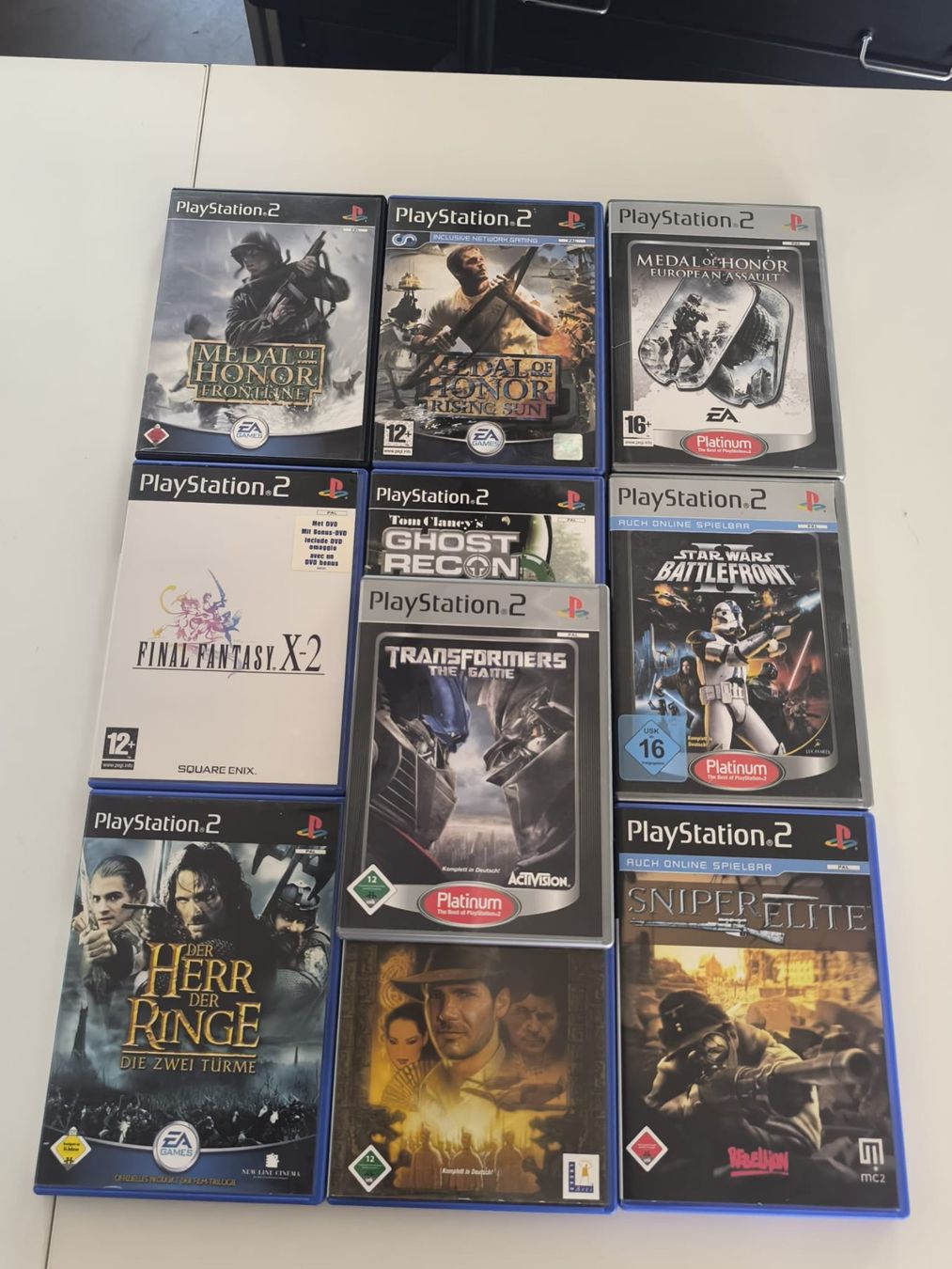 Giochi: 10 jeux PS2 (DE) – Usato da Conthey venduto da costafrederico 1