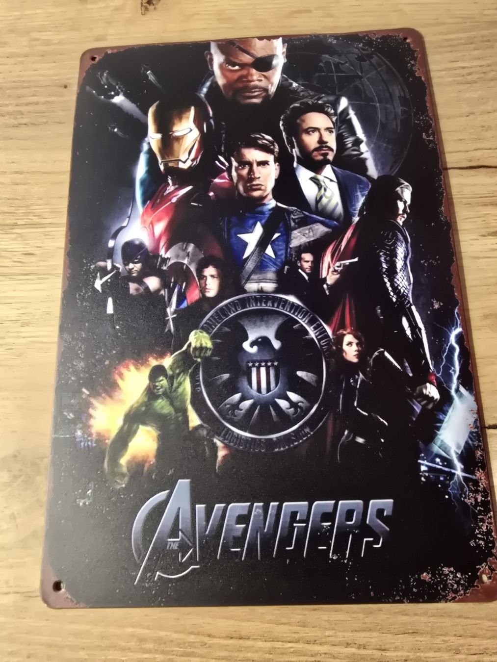 Insegne: Plaque Avengers – Nuovo e nell'imballaggio originale da Le Locle venduto da Marc9194