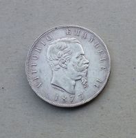 Italien ++ 5 Lire 1873