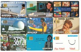 9 Telefonkarten Frankreich