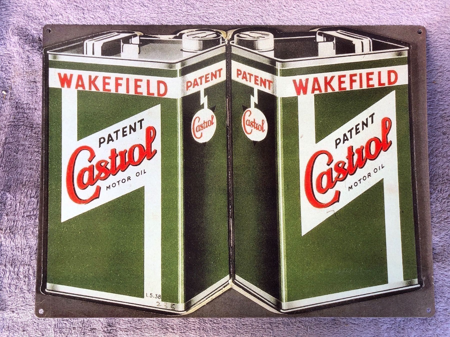 Schilder: Castrol wakefield oil classic garage – Neu (gemäss Beschreibung) aus Reinach AG von rares75