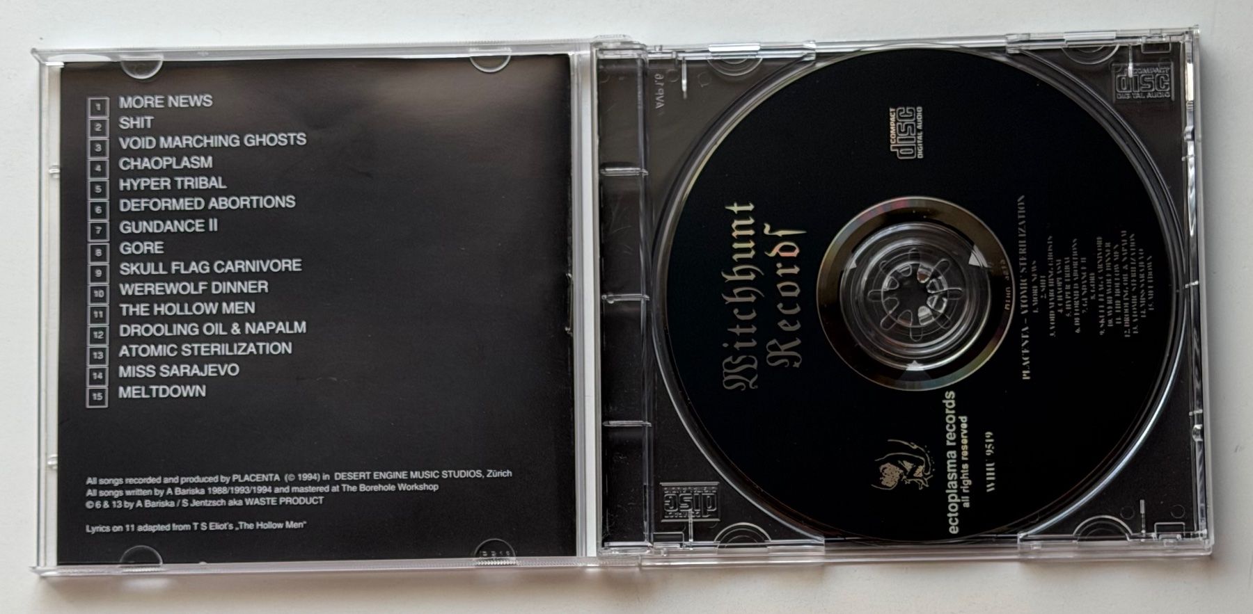 CDs: Placenta / Atomic Sterilization – Gebraucht aus Näfels von Musicland 3