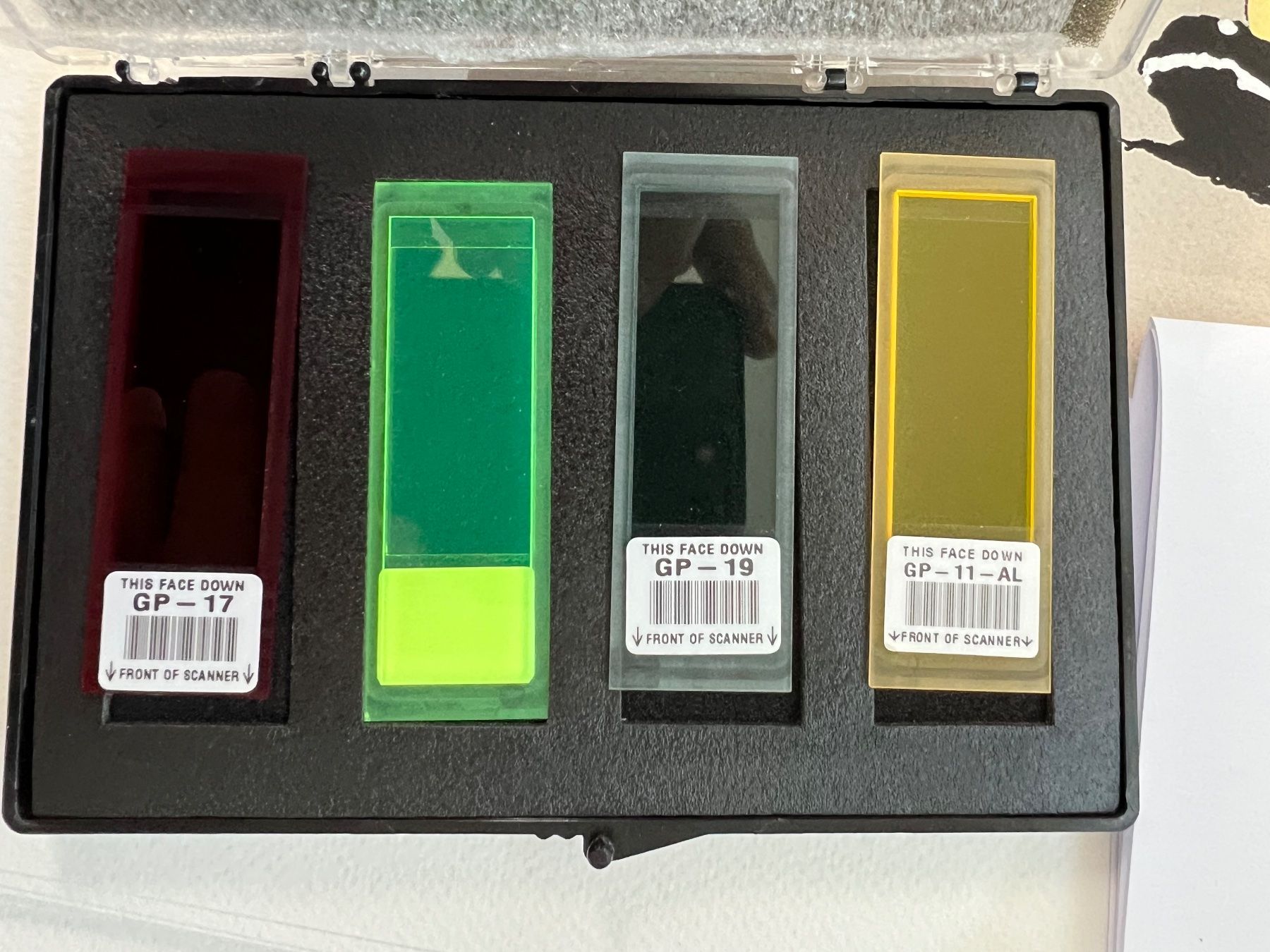 Attrezzature mediche: Molecular Devices Calibration Standard Microscope Slides – Usato da Basel venduto da La.Bonne.affaire 1