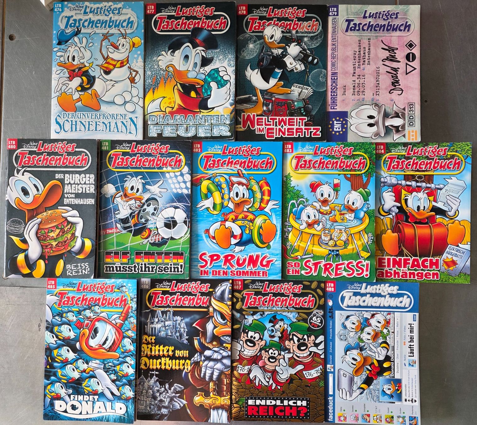 Comics: LTB 476-488 (komplettes Rückenbild) – Gebraucht aus Kriens von Rothenfluh66 1