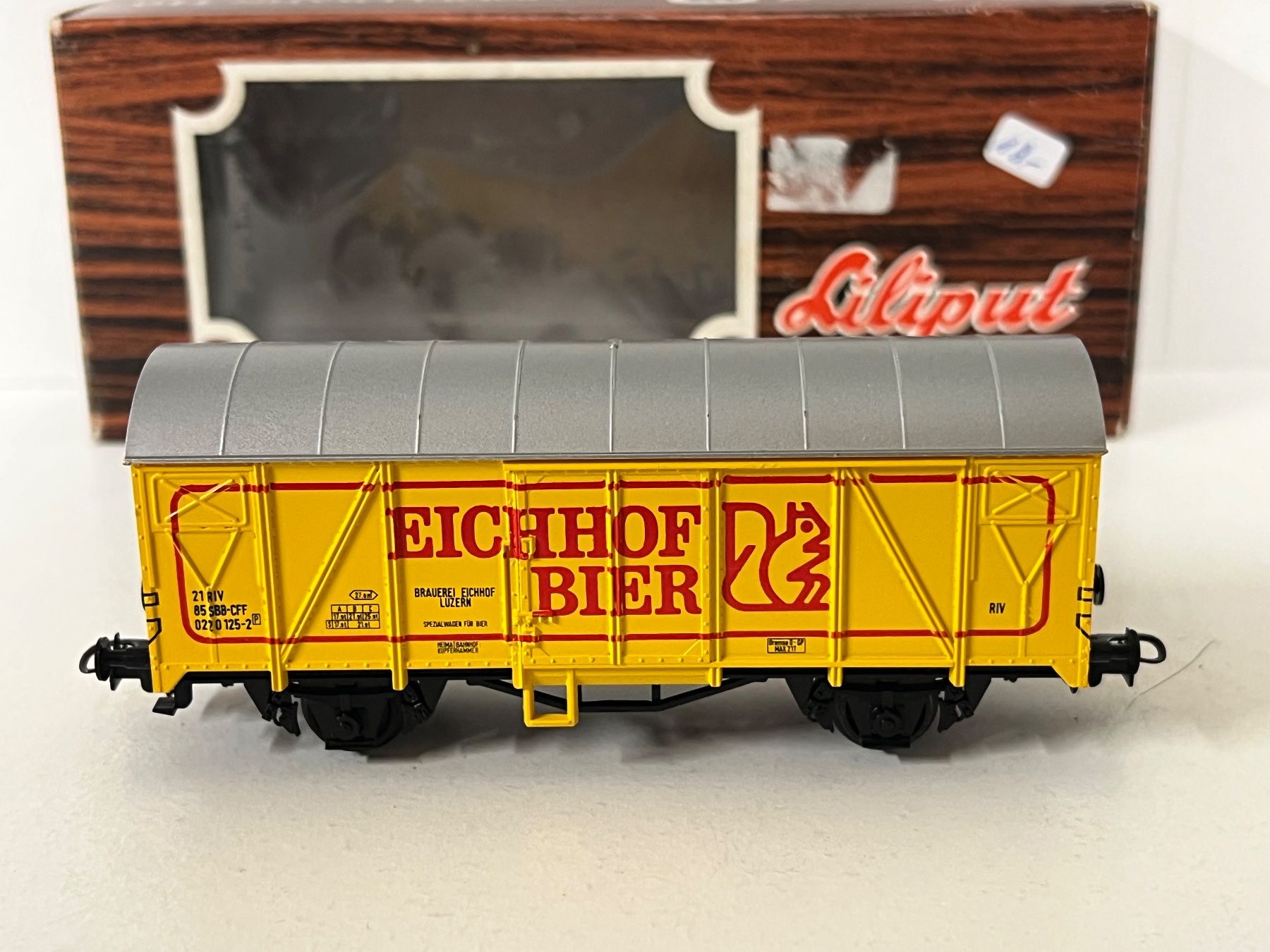 Liliput Modellini di ferrovie: Liliput  EICHHOF BIER H0 DC – Usato da Geroldswil venduto da TopTrain54 1