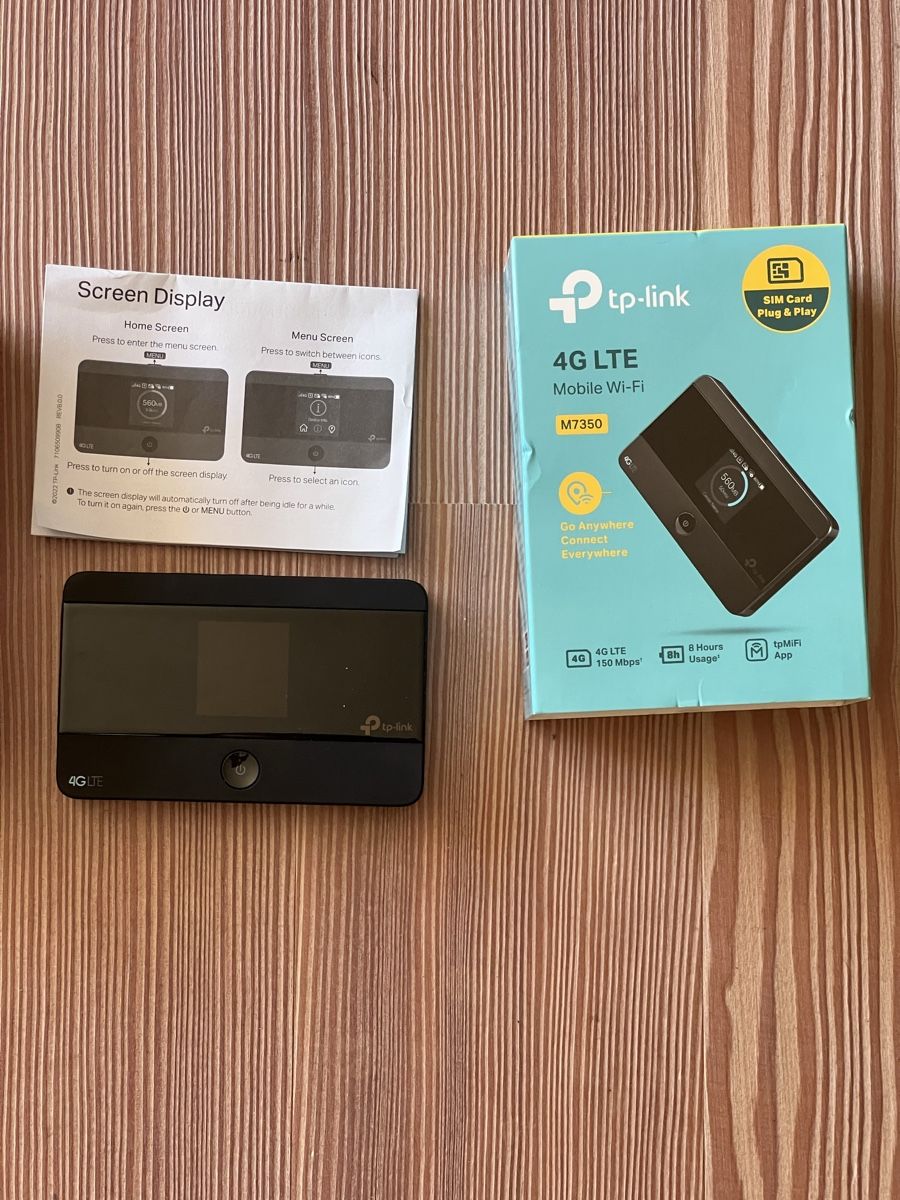 TP-Link Modem & Router: TP Link 4G LTE Mobile Wifi – Usato da Gross venduto da sophierose