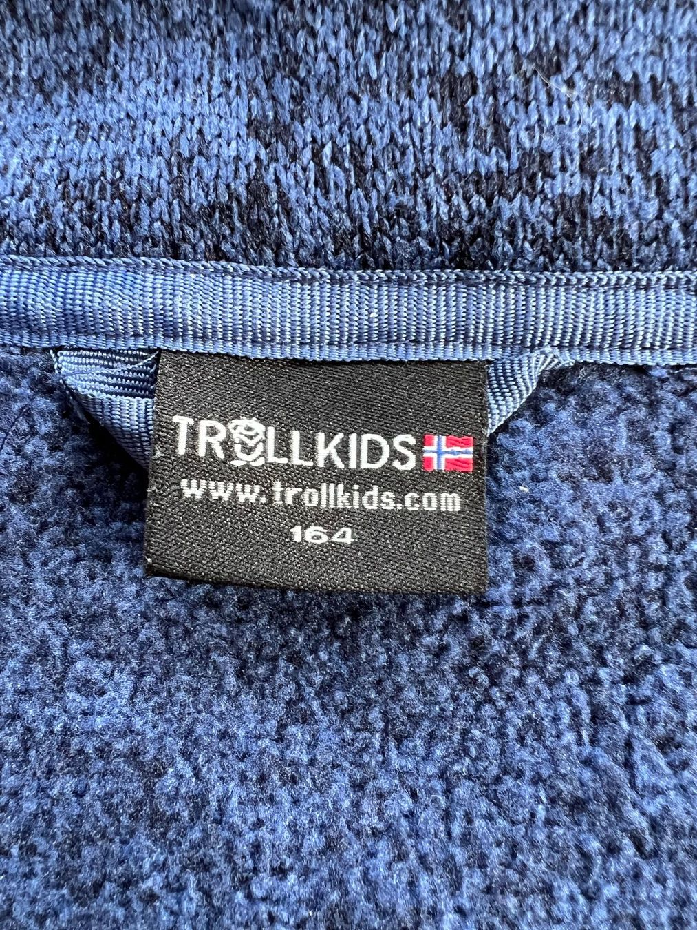 Trollkids Jacken & Mäntel: Trollkids Strickfleece zip-in Jacke Grösse 164 – Gebraucht aus Lengnau BE von Rubin27 2