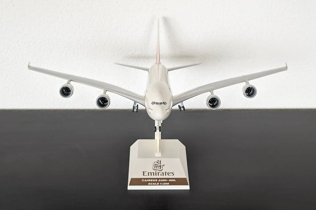 Kit di modellismo & Modellini statici: Skymarks Emirates A380 Flugzeugmodell 1:200  – Usato da Zürich venduto da mat_p5xx 3