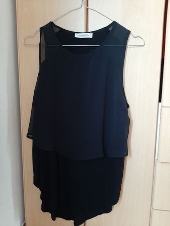 Pull&Bear top noir taille M