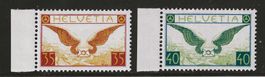 1933 : Flugpost Nr. F14z + F15z, postfrisch **