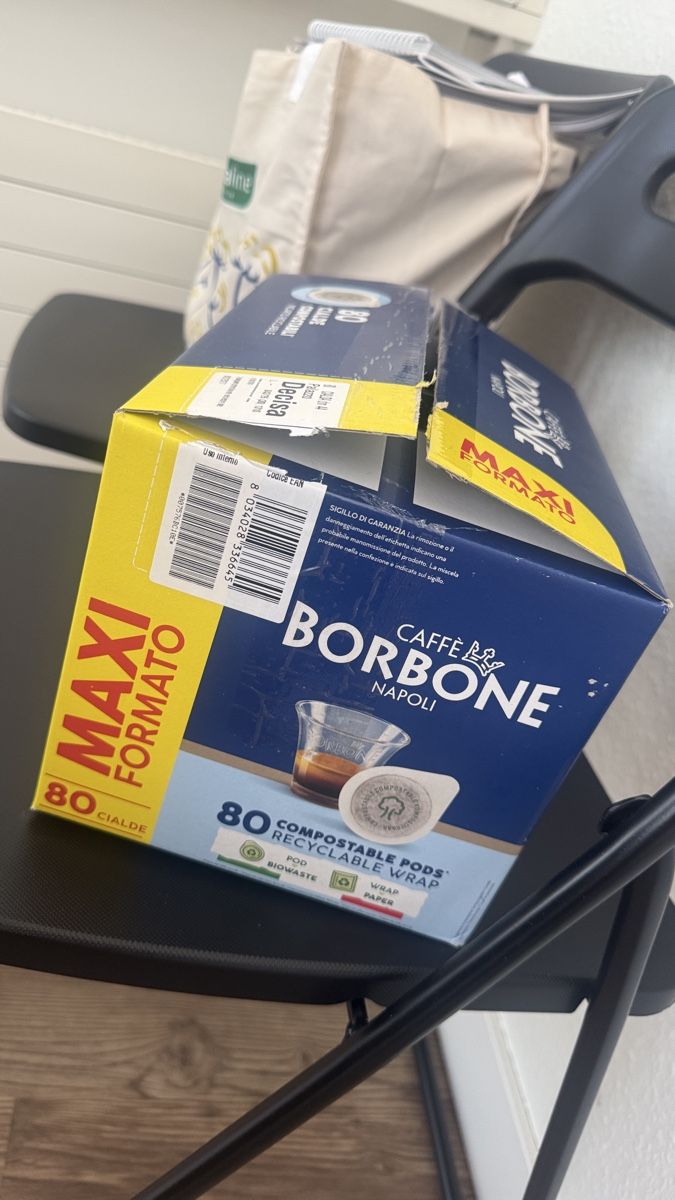Nespresso Lebensmittel & Spezialitäten: Borbone Napoli Maxi Formato 80 Compostable Pods – Neu (gemäss Beschreibung) aus Sattel von Zlata1 1