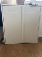 Metall Schrank weiss gebraucht