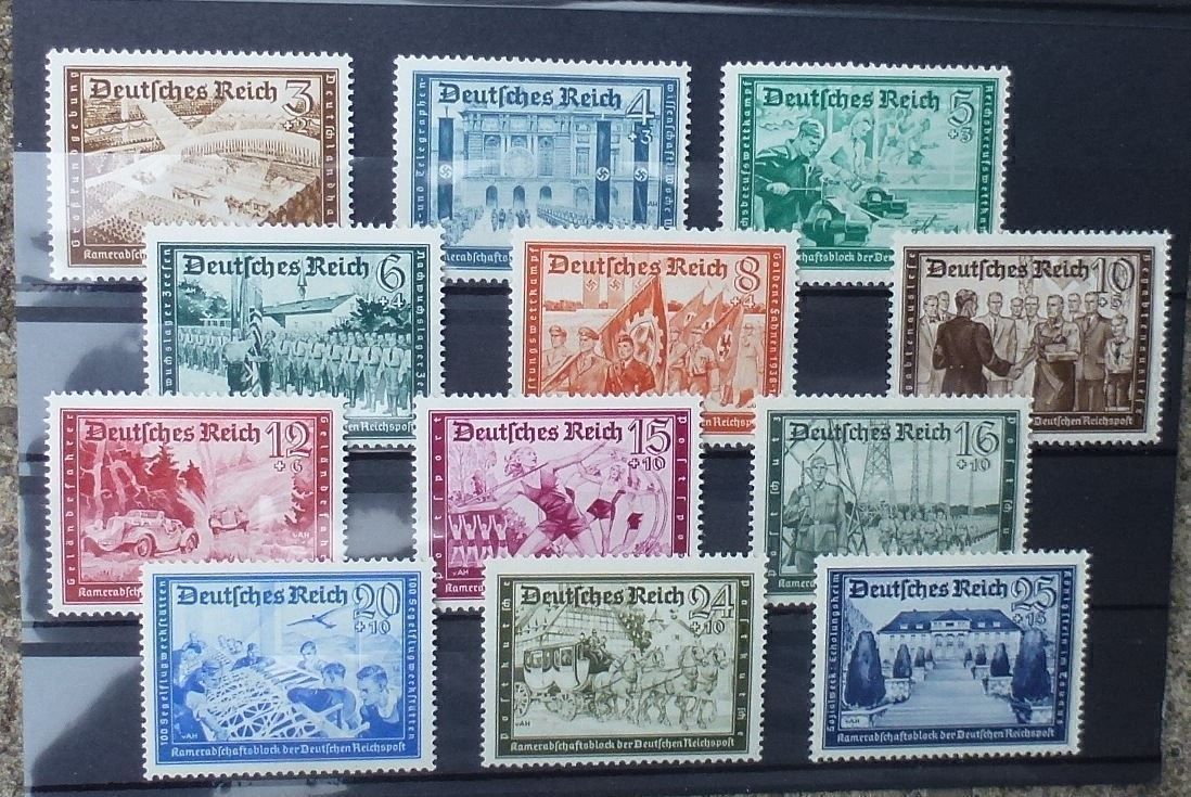 Tous les timbres: Top ++ 9 Steckkarten aus Deutschland – D'occasion à Walkringen par Casablanca777 1