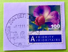 Nr.1377 Dauermarken Gemüseblüten 2011 mit Stempelt Kiefelerb