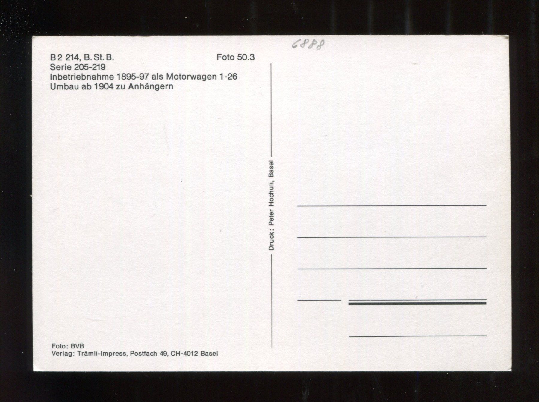 Cartoline postali: Basel, Motorwagen / Anhänger – Usato da Aarau venduto da Elmaar41 2