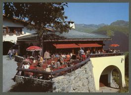 AK color Davos GR Schatzalp Rest. Dr.Spengler-Stube ≈ 1970