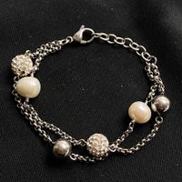 Süßwasser Perle Armband aus Edelstahl