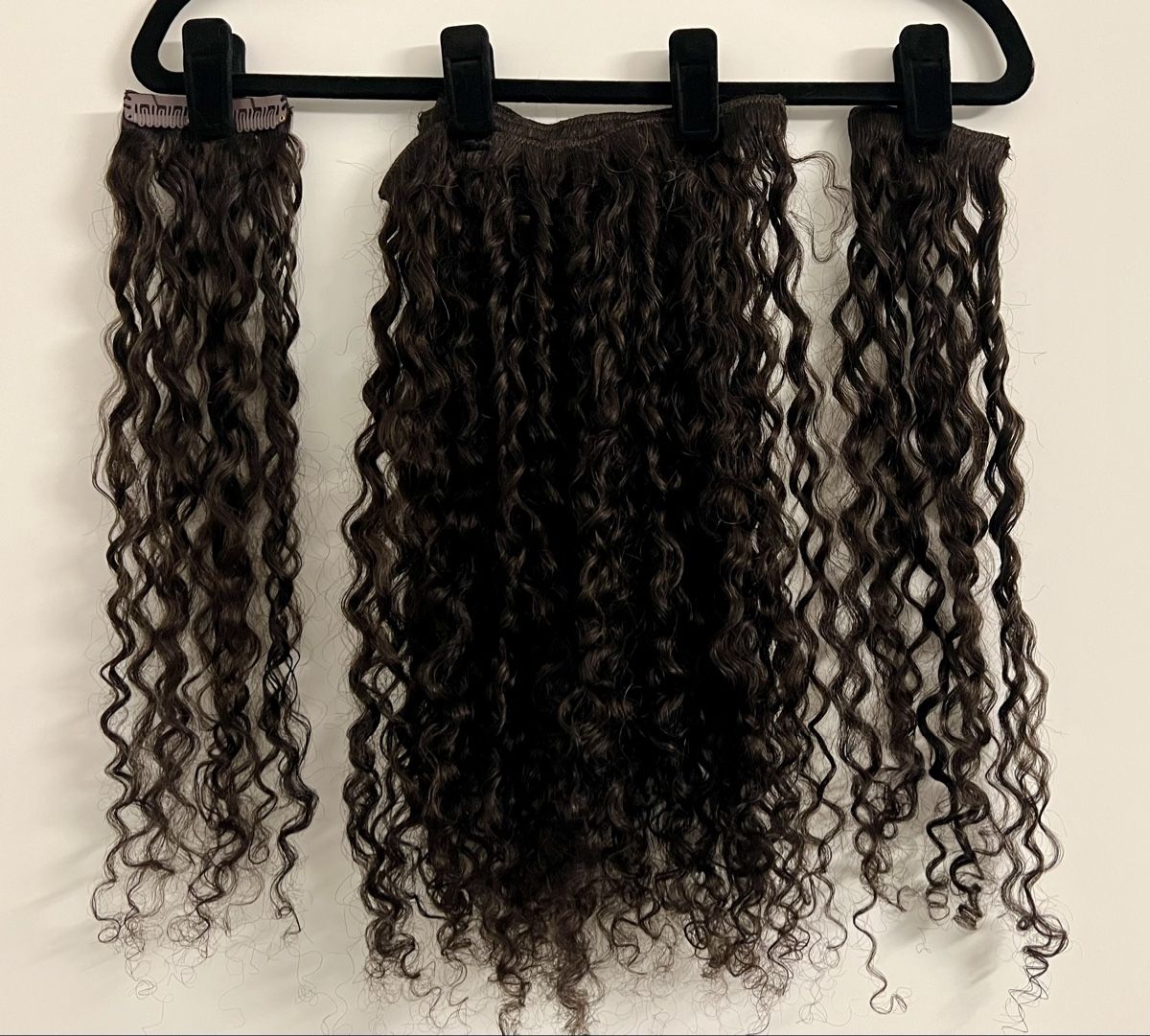 Parrucche: Locken Clip in Extensions - 130 Gramm 5-teilig – Nuovo (secondo la descrizione) da Mumpf venduto da Les.fleur.du.mal