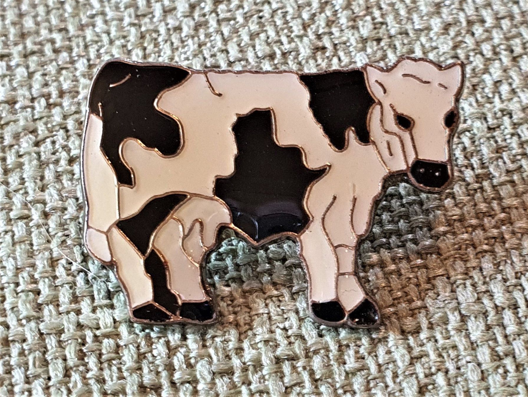 Plaketten & Abzeichen: G592 - Pin Kuh Cow – Gebraucht aus Reinach BL von Boston-Verkauf