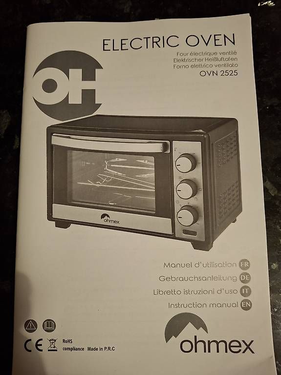 Forni: Kleiner Backofen- Grill – Usato da Niederwangen BE venduto da bff_mbb2