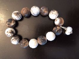 SPEZIELLES ARMBAND MARMORISIERT, PERLE