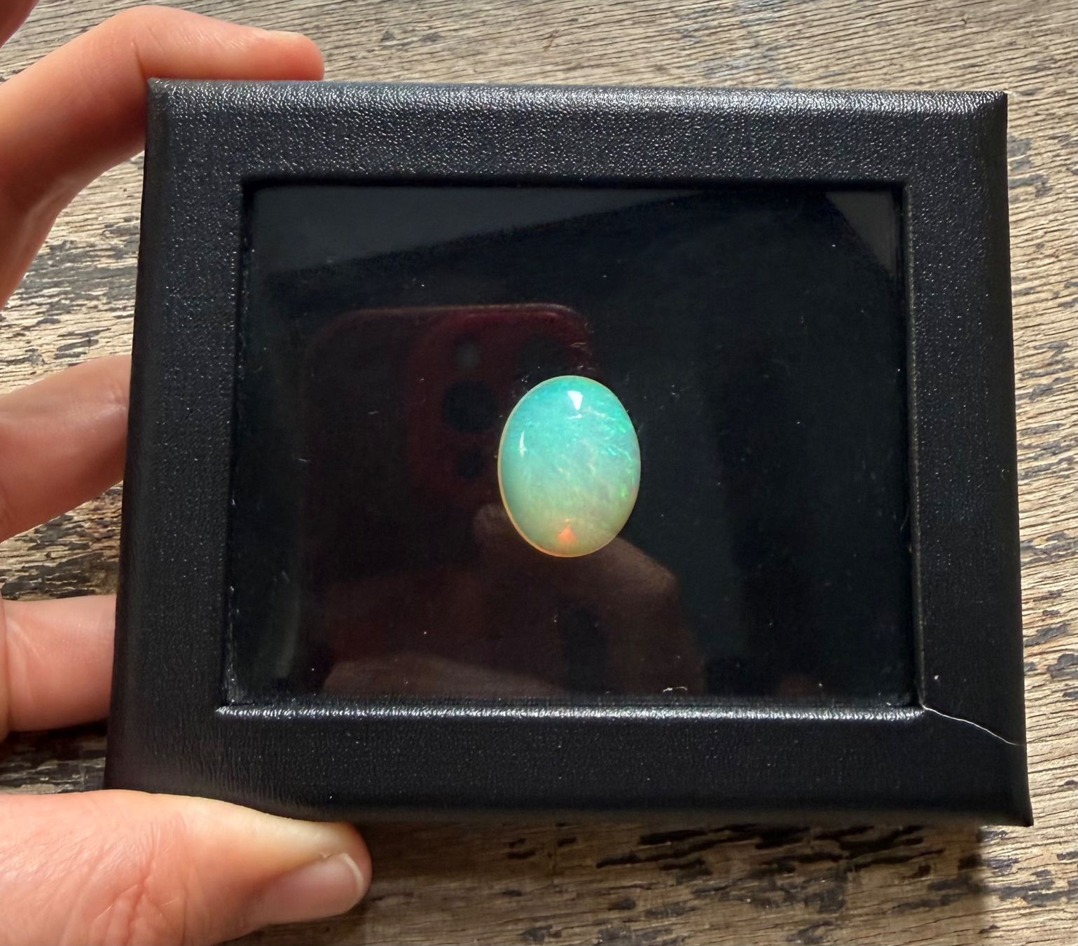 Pierres précieuses: Opale 19.75ct – Neuf avec emballage d'origine à Montreux par hev_mv5m 8