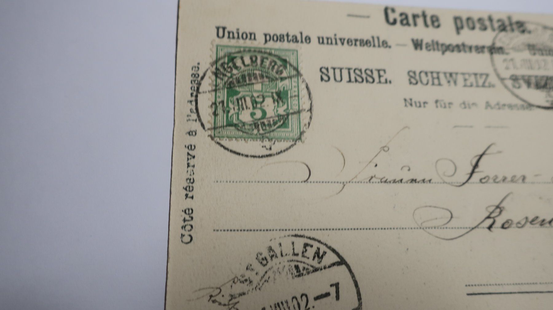 Cartoline postali: Gruss aus Engelberg 1902 – Usato da Cormoret venduto da Pascalll2001 5