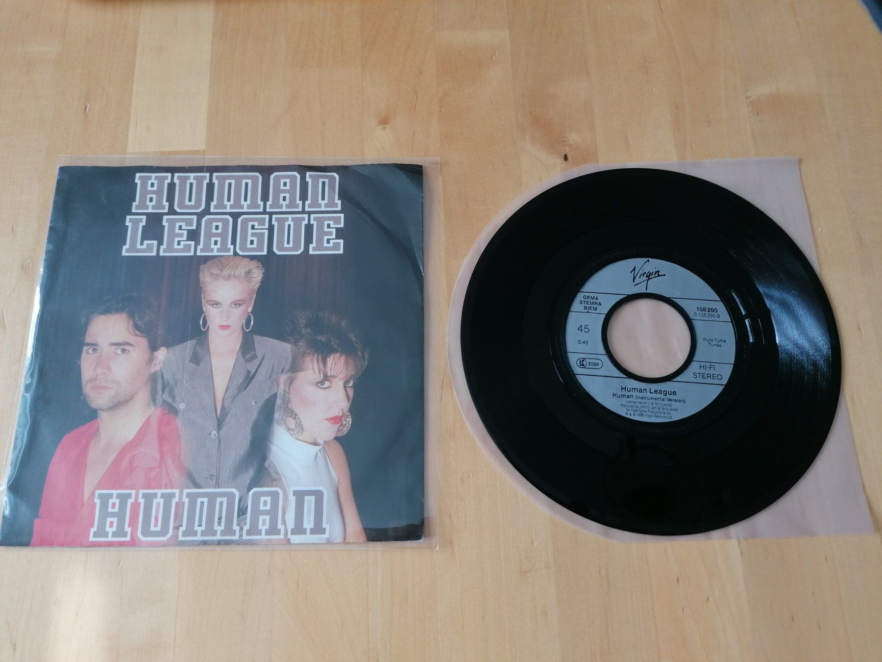 Schallplatten: Human League – Human – Gebraucht aus Emmenbrücke von lamorak