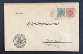 ANTIKER BRIEFUMSCHLAG FREUDENSTADT