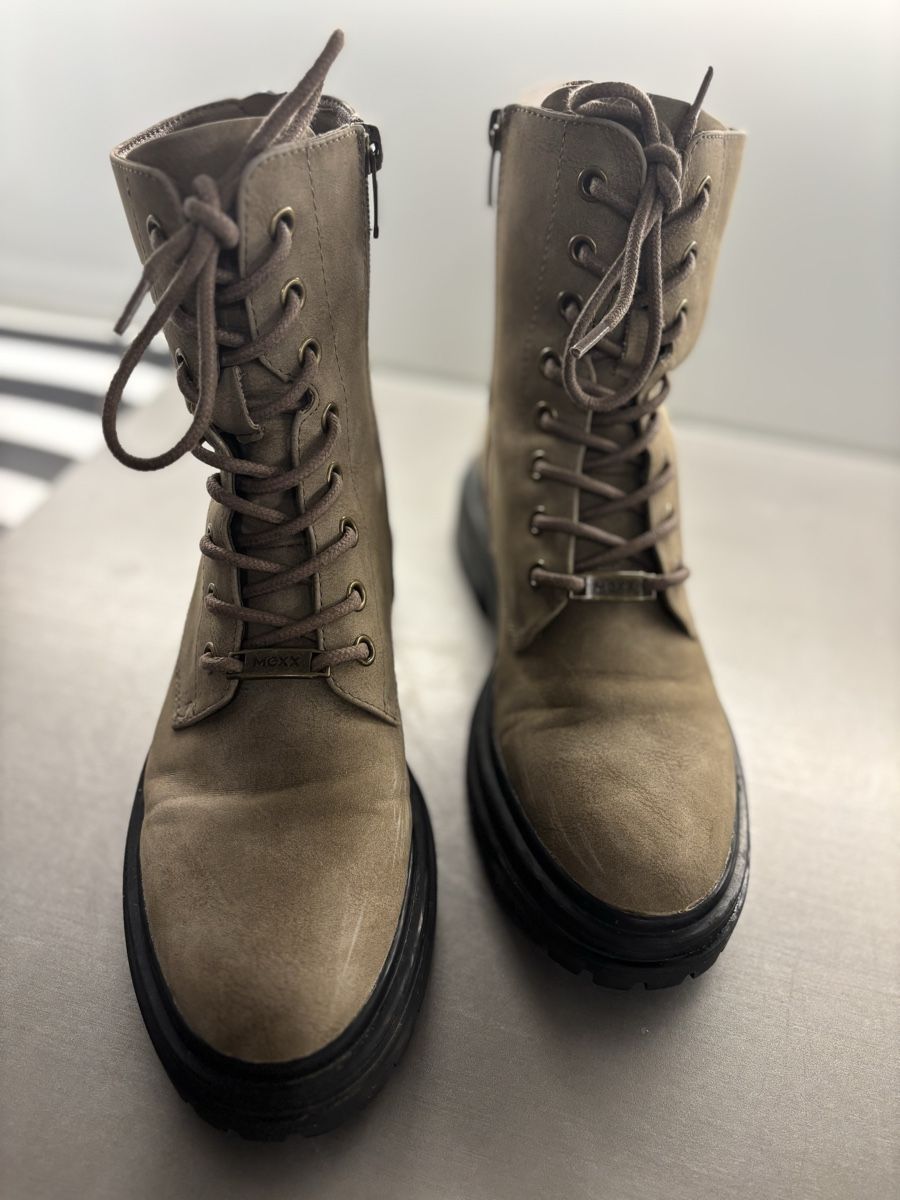 Mexx Scarpe da donna: Mexx Schnürboots,Taupe , Gr. 37.Neu – Nuovo e nell'imballaggio originale da St.Gallen venduto da Monrose 5