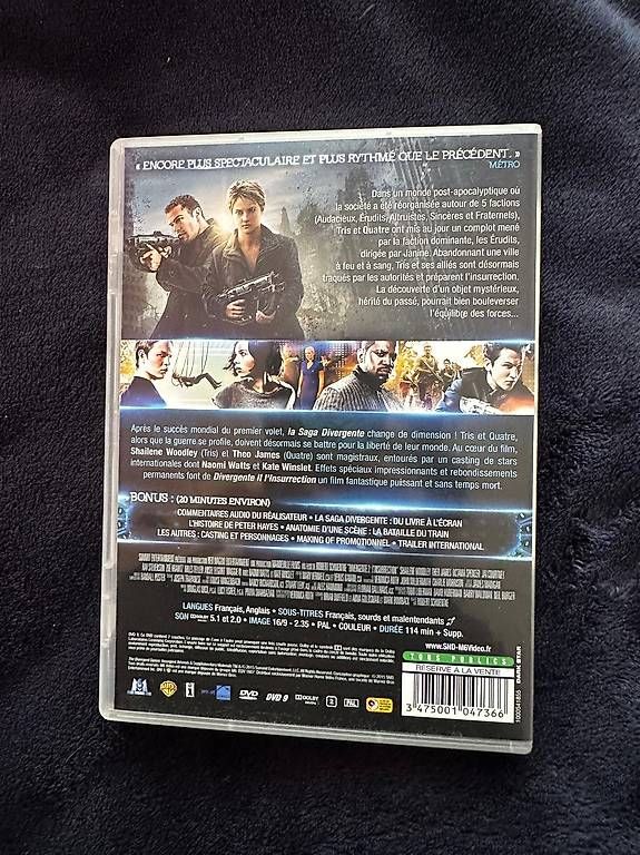 Tutti i DVDs: DVD - Divergente 2 – Nuovo (secondo la descrizione) da prilly venduto da mariojennifer 1