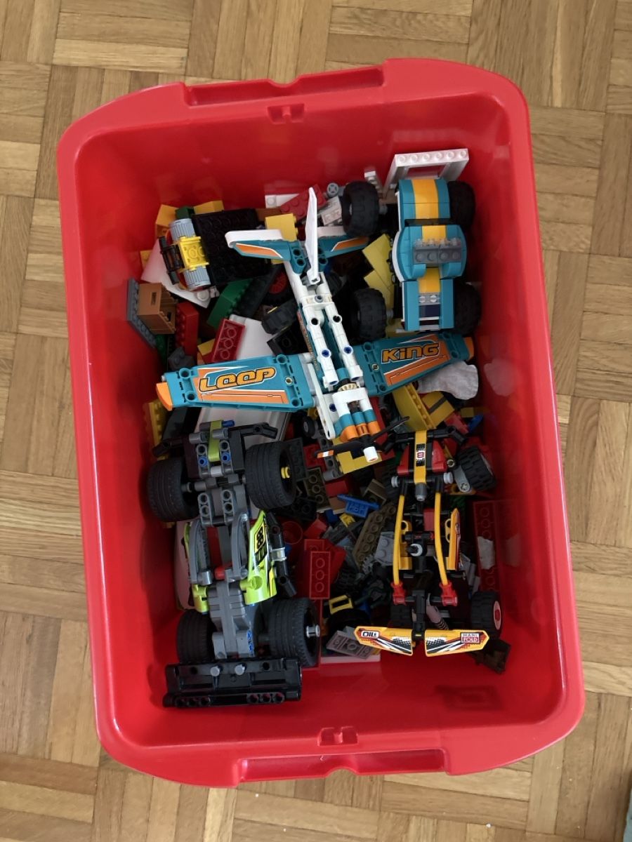 Lego Kit di costruzioni: Huge LEGO Brick Box! - Mixed Set - 3kg - Used Condition. – Usato da Zürich venduto da Tequense 1