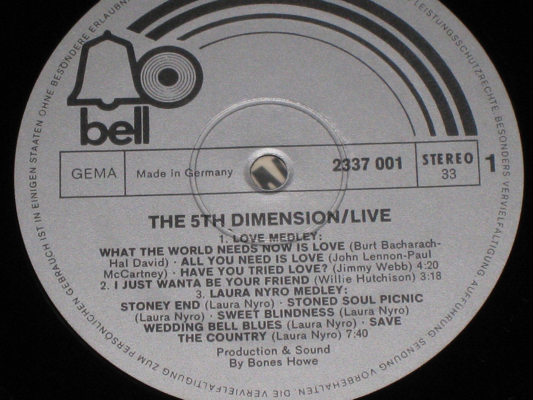 Dischi in vinile: DOPPEL LP - THE 5TH DIMENSION - LIVE! – Usato da Steckborn venduto da Quo7 2