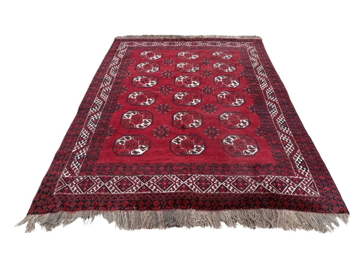 Teppiche: Grosser handgeknüpfter Afghan Orientteppich – Gebraucht aus Bennau von Mayer_Carpets 4