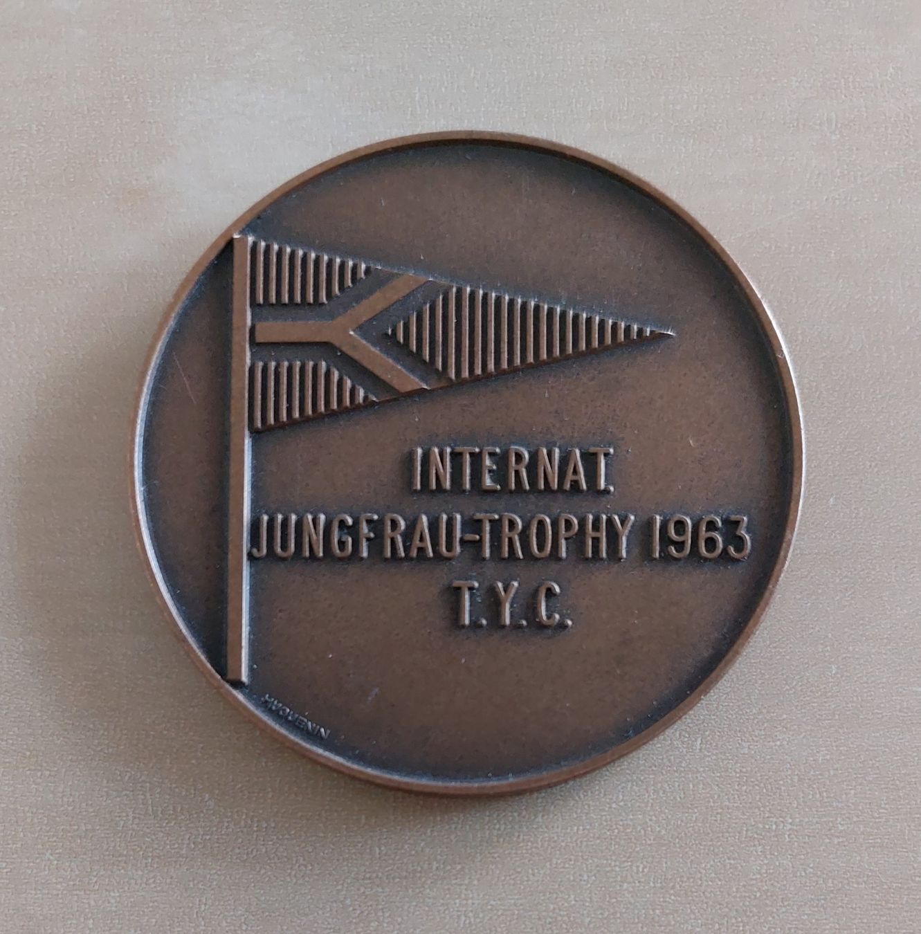 Medaglie: Medaille Internat. Jungfrau-Trophy 1963 T.Y.C. – Usato da Küsnacht ZH venduto da MADZH 1