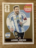 Panini Extra Sticker Lionel Messi Gold
