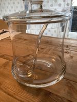 Exclusive Bowle mit Glaskelle Höhe ca.22 cm/Breite ca.21 cm
