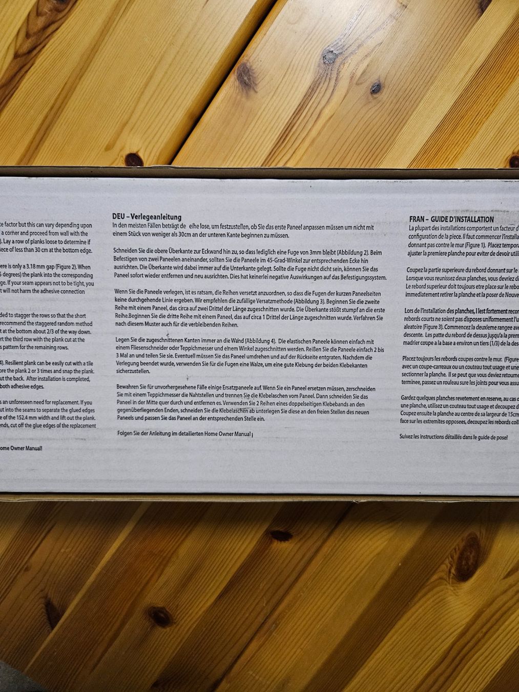 Pareti & Soffitti: Schöne Vinyl-Bodenpaneelen 20m2 anthrazit-silber – Nuovo e nell'imballaggio originale da Kreuzlingen venduto da staldi79 3