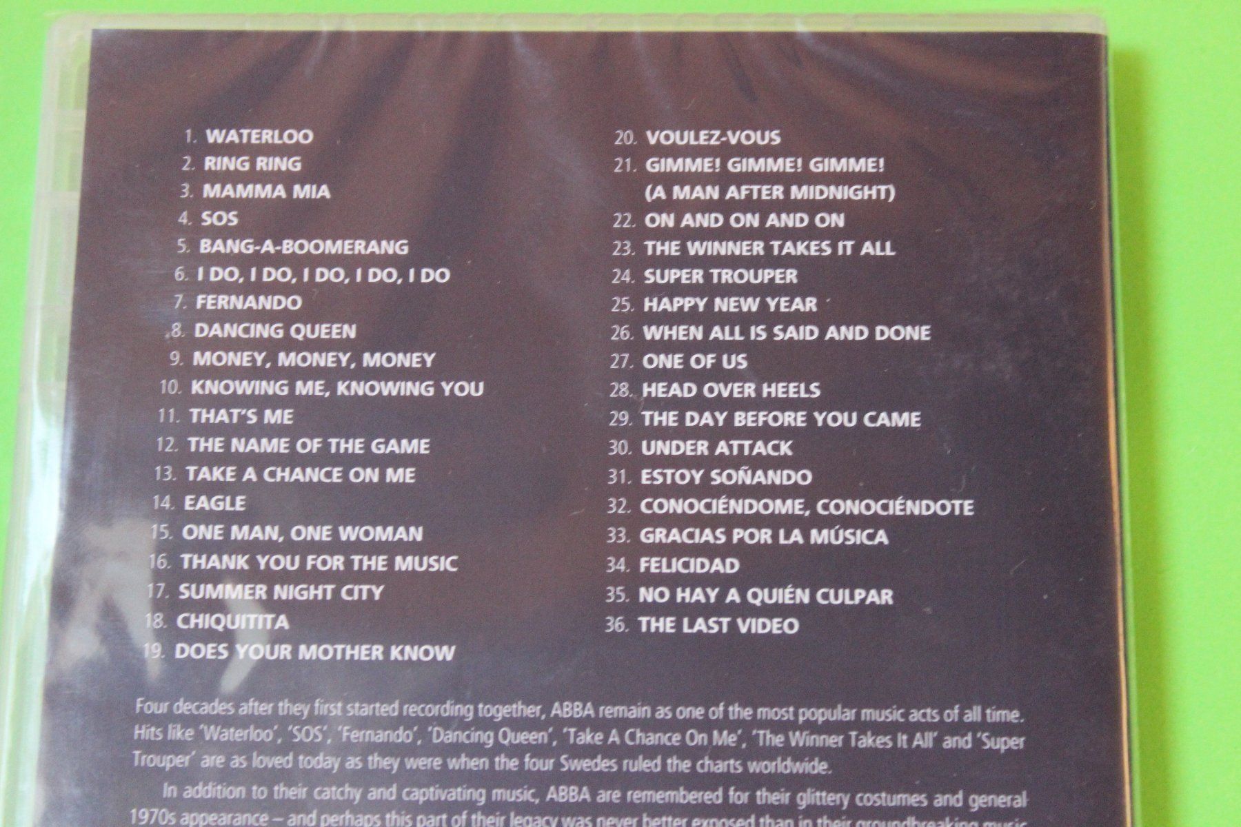 Alle DVDs: ABBA - THE ESSENTIAL COLLECTION DVD originalverpackt – Neu und originalverpackt aus Tübach von JamesStone 3