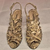 Elegante Sandalen mit Schlangenprint, Gr. 35 1/2 CAPRICCIO