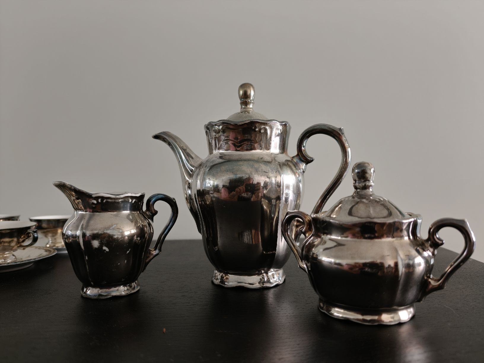 Set di piatti: RW Bavaria Kaffee- oder Teeservice, vintage, Feinsilber – Usato da Reinach BL venduto da Geistertreiber 2
