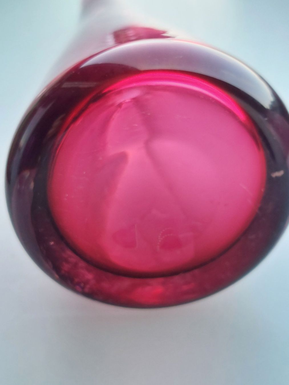 Vasen & Gefässe: Solifleur Glasvase, ,pinkfarben – Gebraucht aus Hergiswil NW von maiette-23.N 5