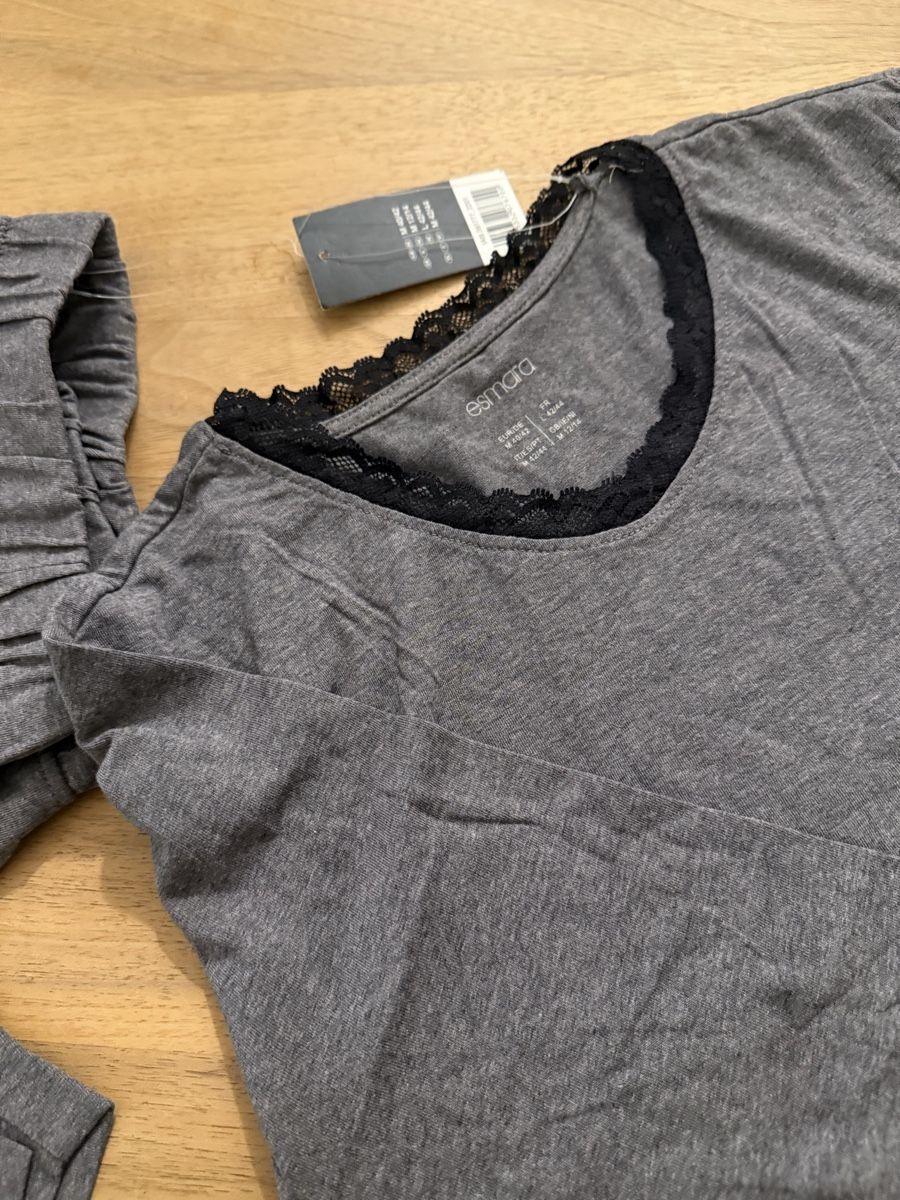Negligees & Pigiami: Soft grey pajamas set – Nuovo e nell'imballaggio originale da Adliswil venduto da Marjin 1